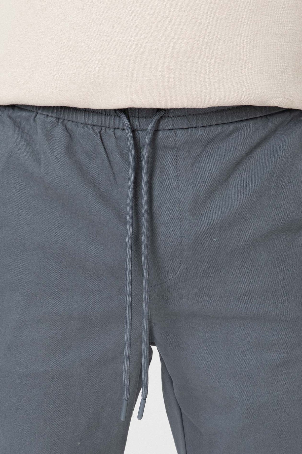Pantalon de jogging bleu en coton — image 3