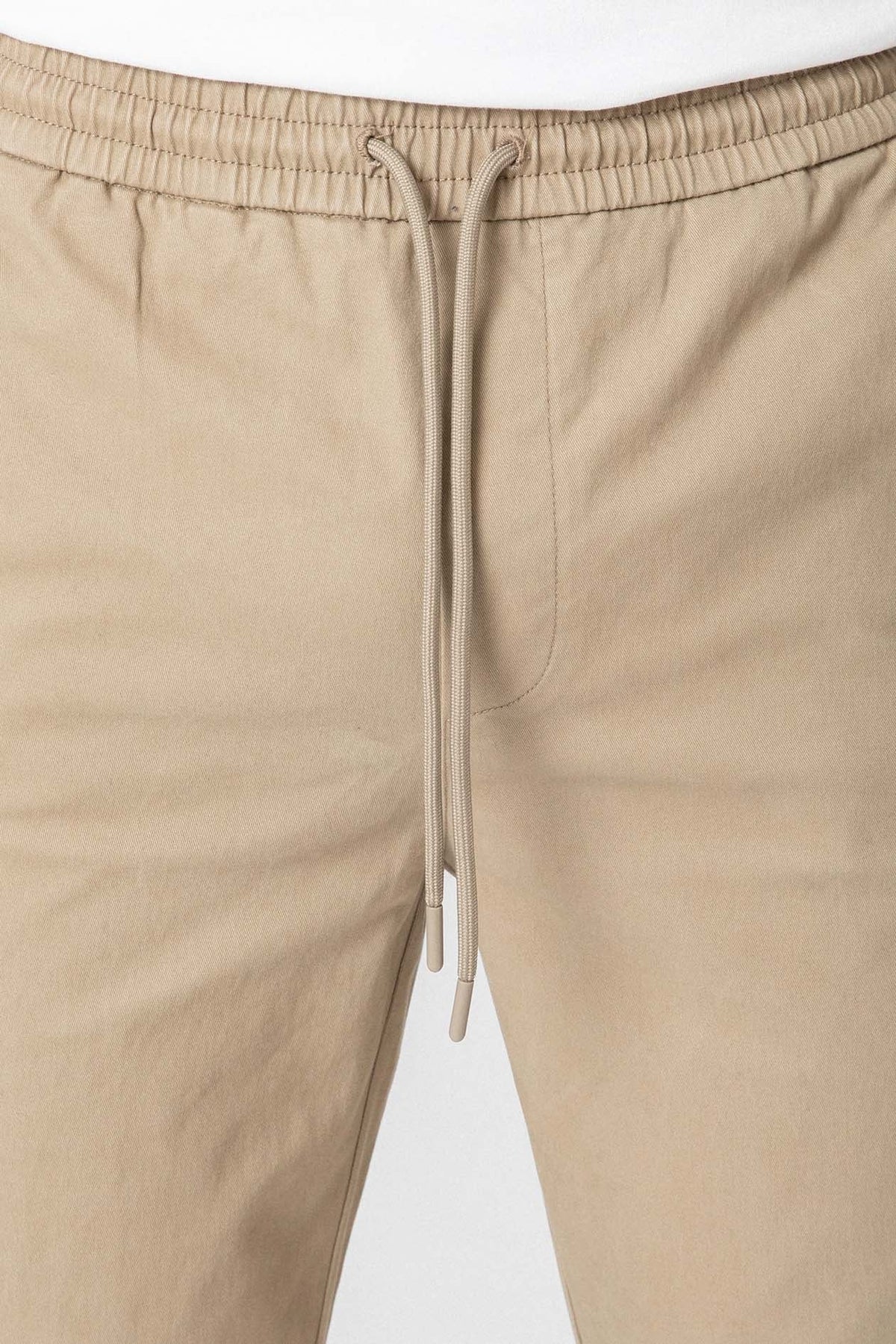 Pantalon de jogging camel en coton — image 3