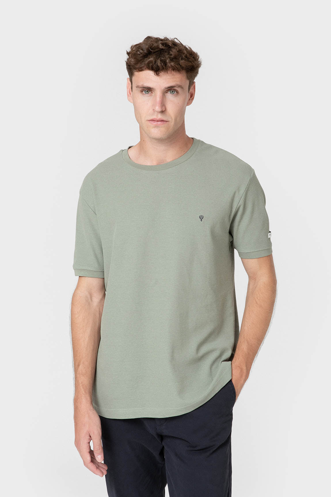 CAMISETA CUADRILLÉ VERDE