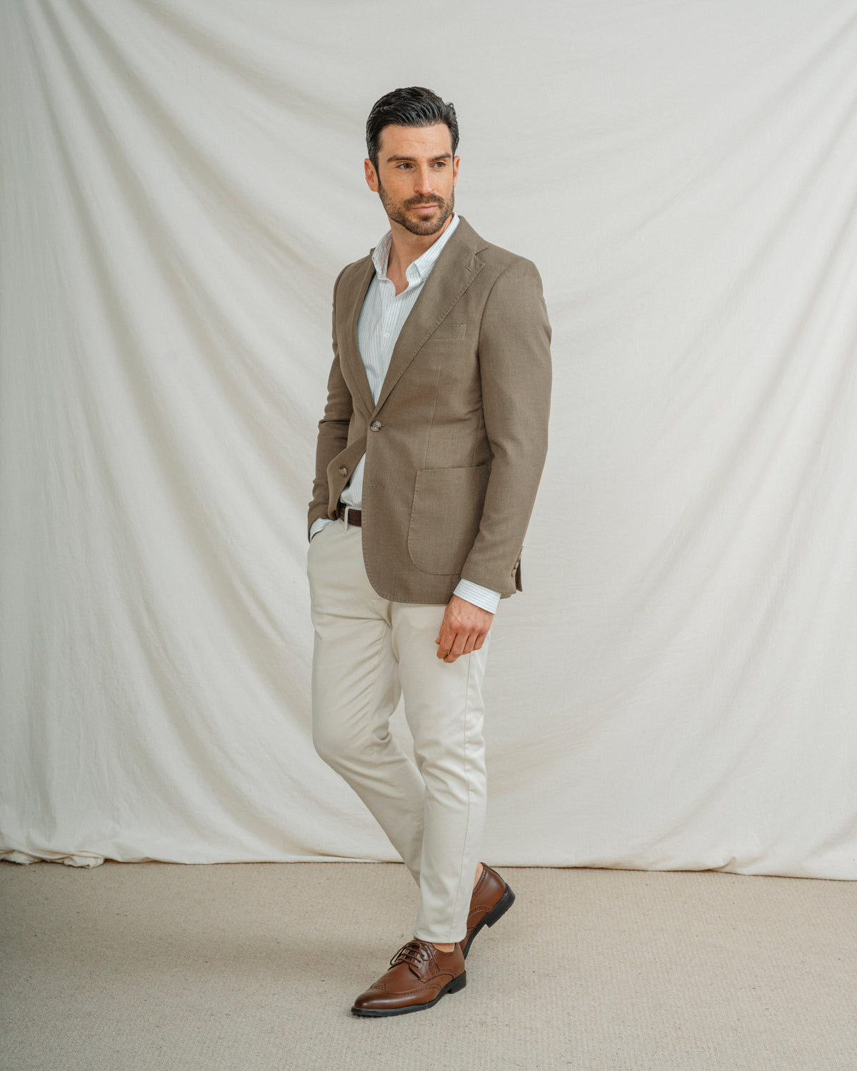 Chaqueta casual verde · vista 10