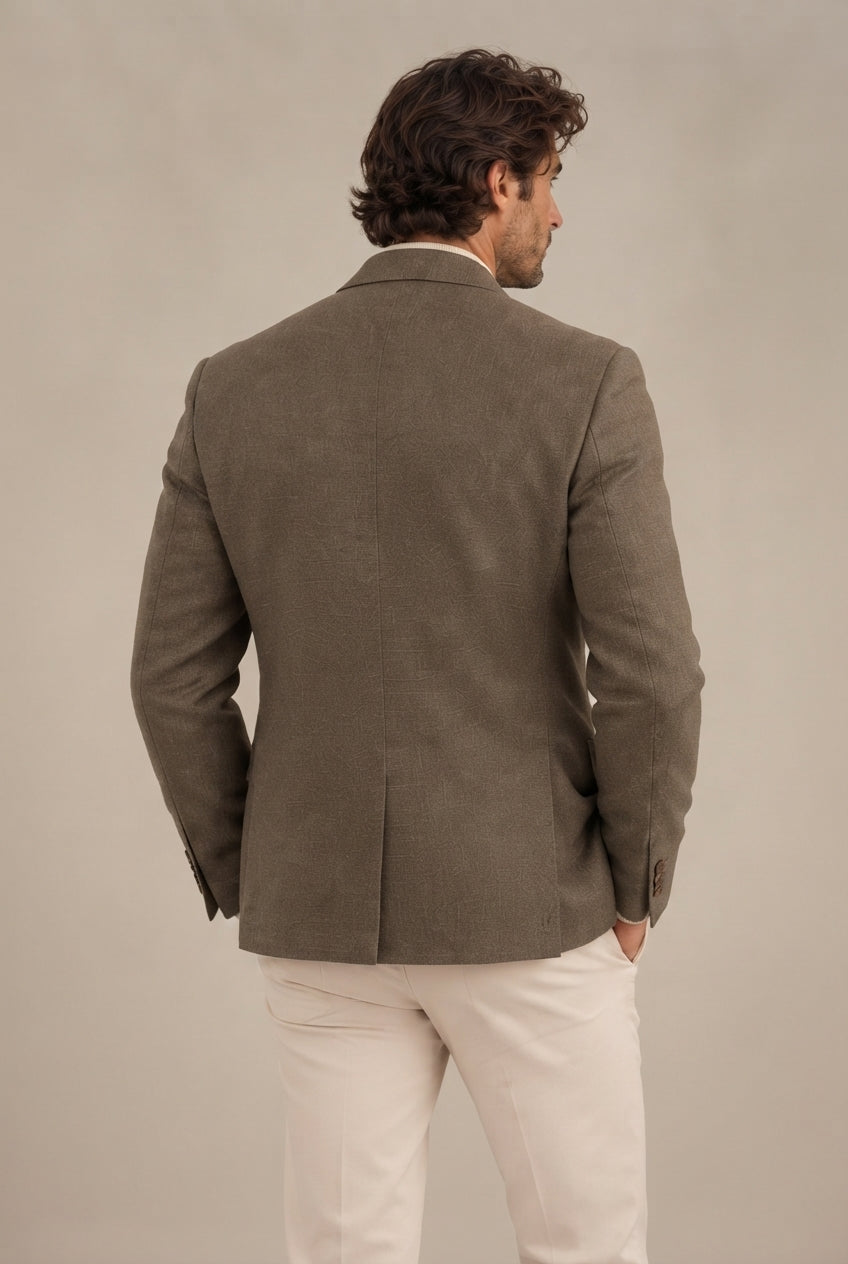 Chaqueta casual verde · vista 5