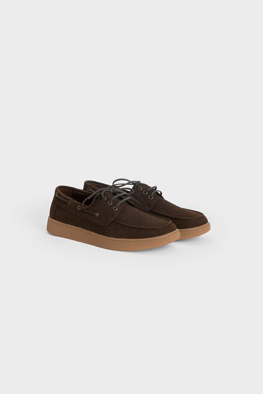 Zapato náutico marrón con suela de goma de Celopman, imagen 1