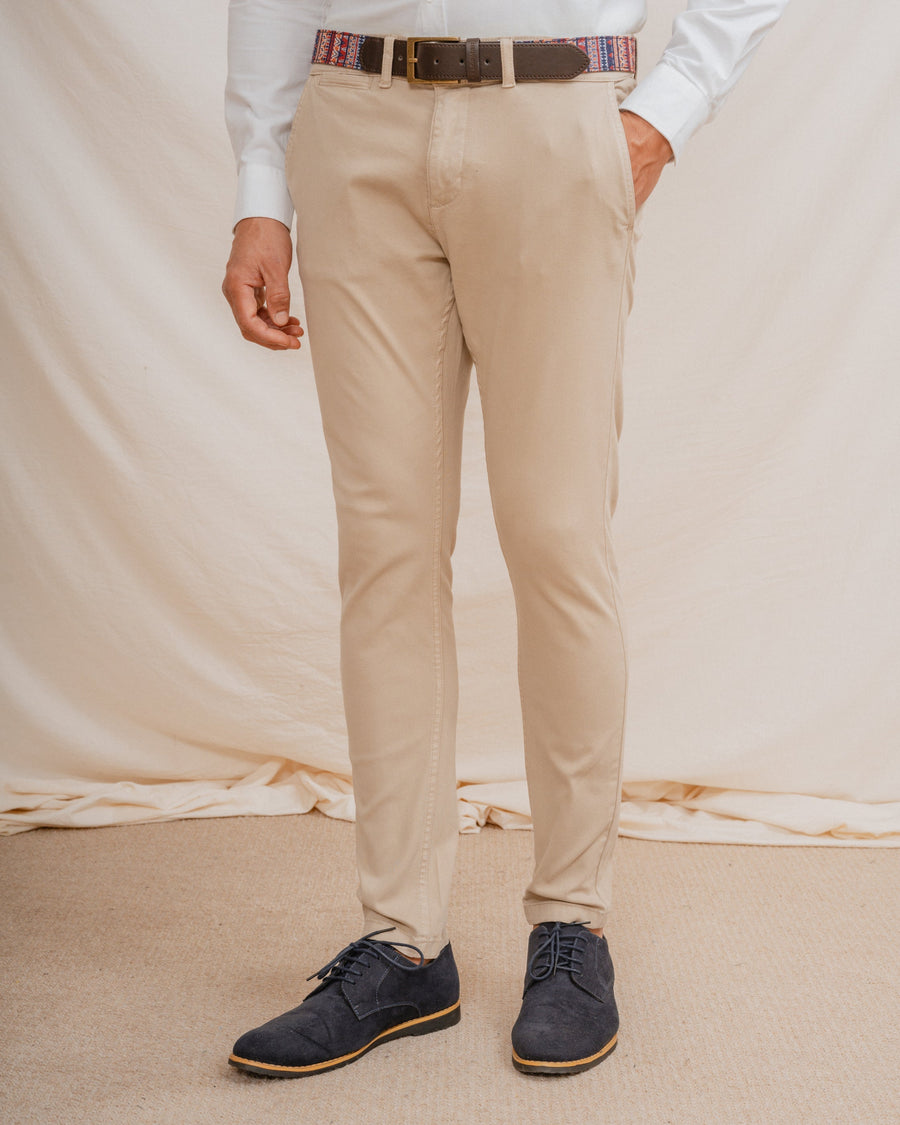 SKINNY CHINO PANTS