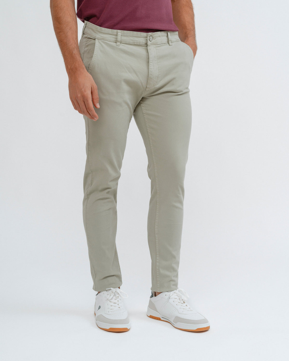 CHINO BÁSICO SLIM VERDE