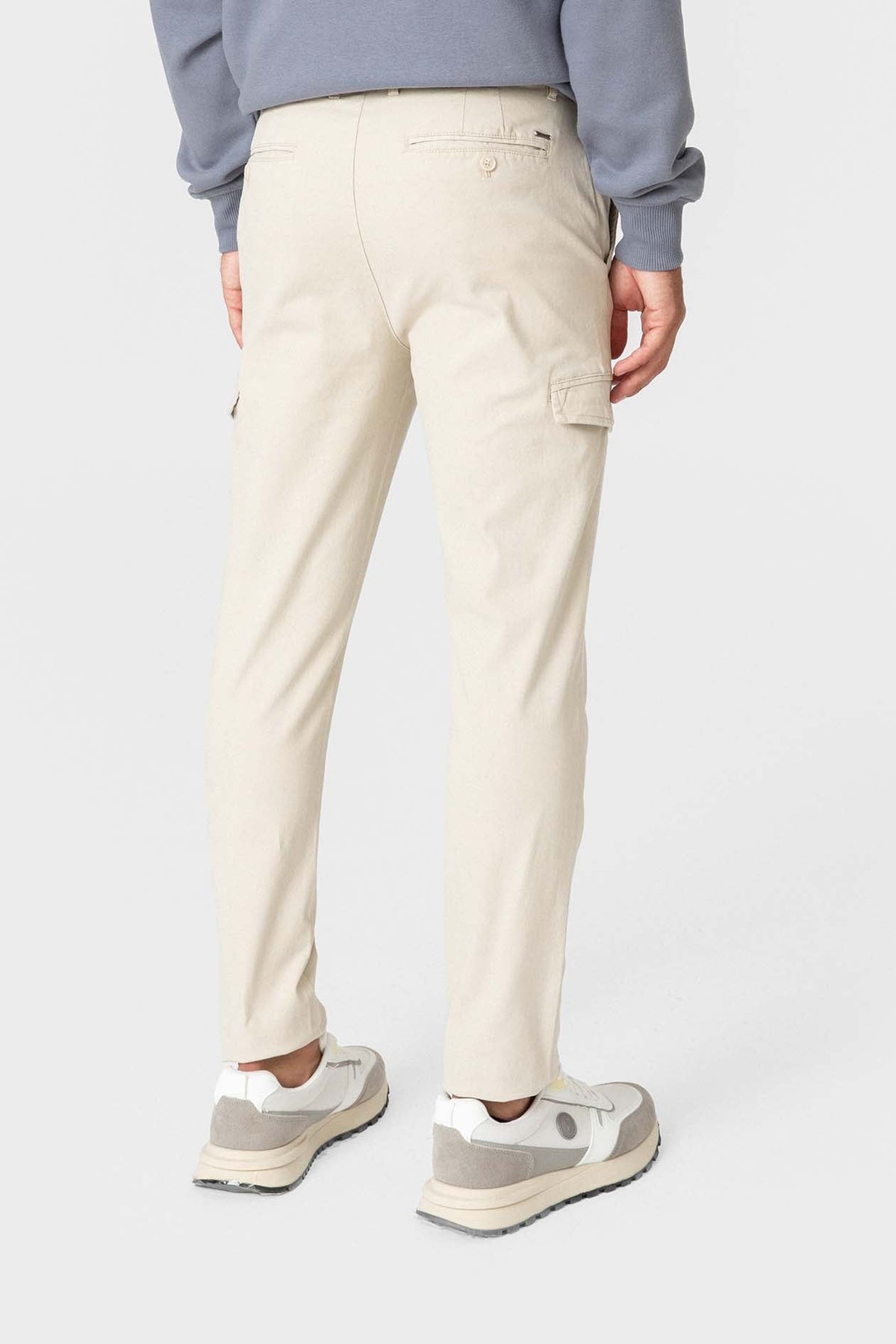 Pantalón chino cargo beige de Celopman, imagen 5