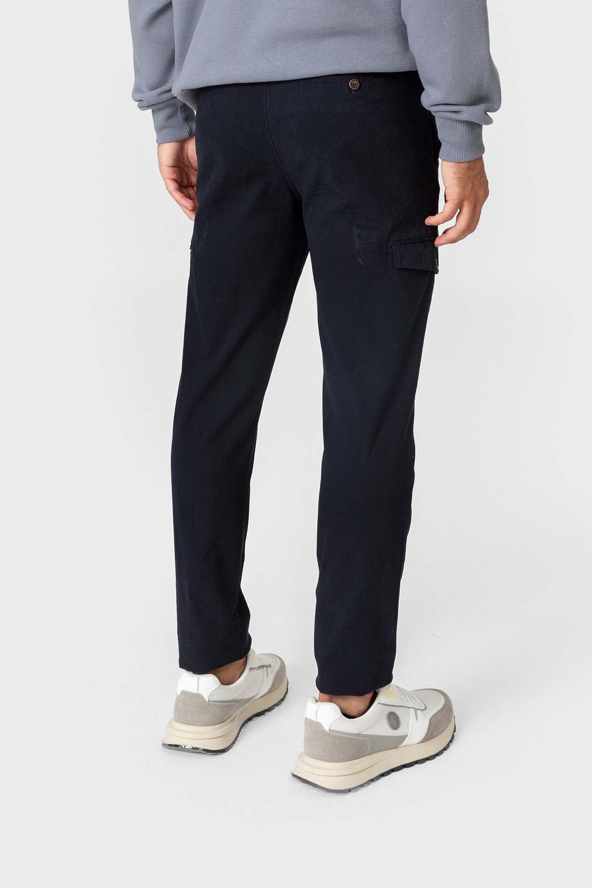 Pantalón chino cargo azul de Celopman, imagen 5
