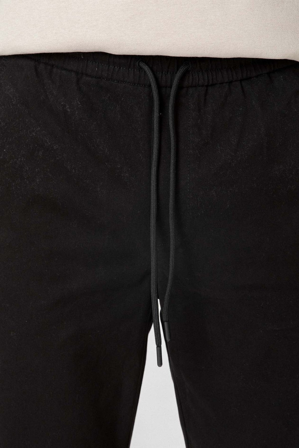 Pantalón jogger negro de algodón de Celopman, imagen 3