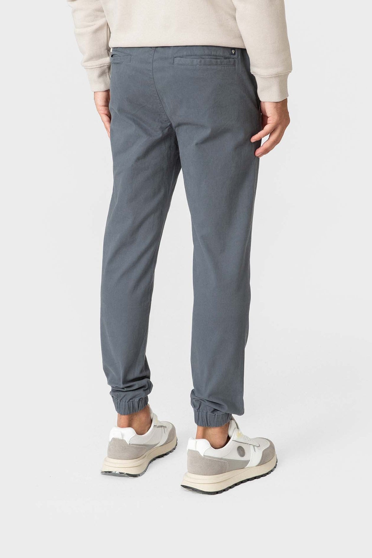 Pantalon de jogging bleu en coton — image 5