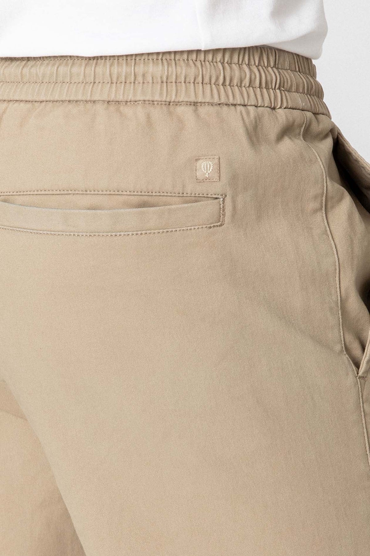 Pantalon de jogging camel en coton — image 4