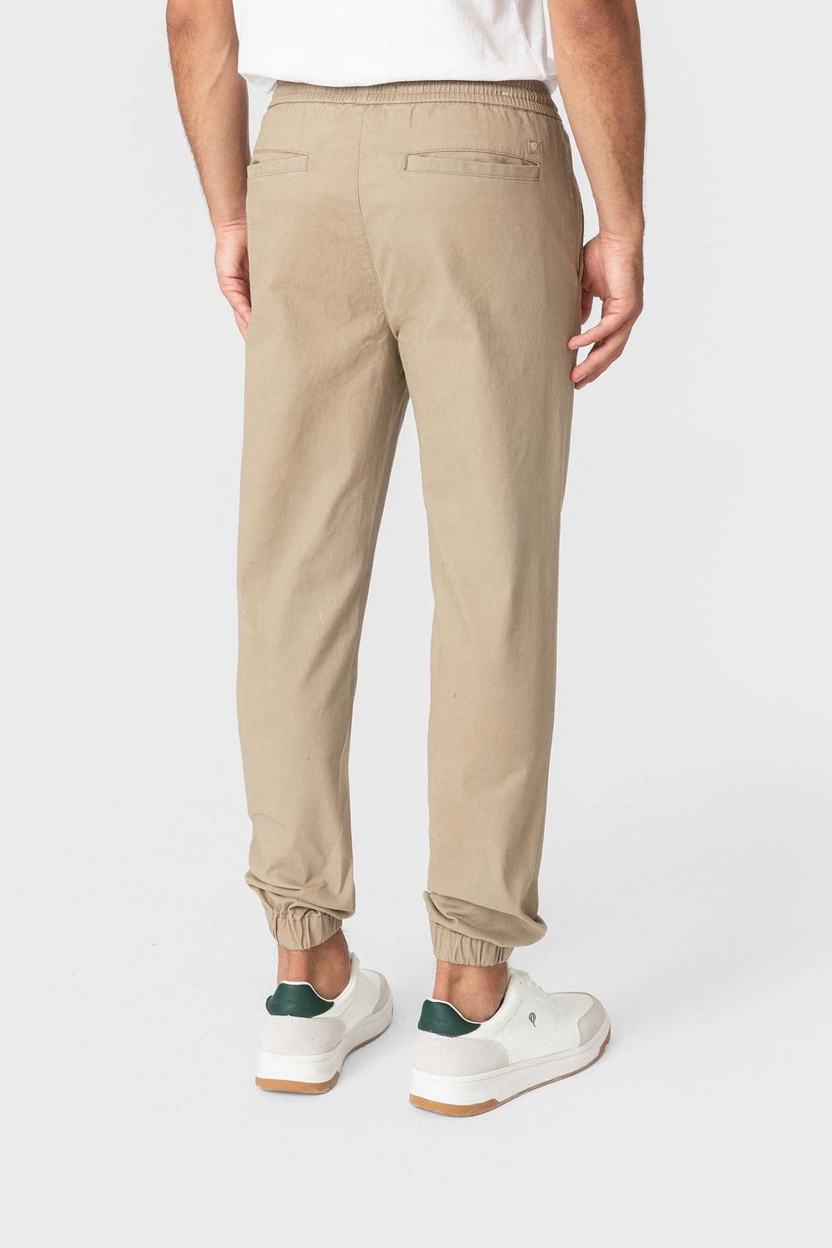 Pantalon de jogging camel en coton — image 5