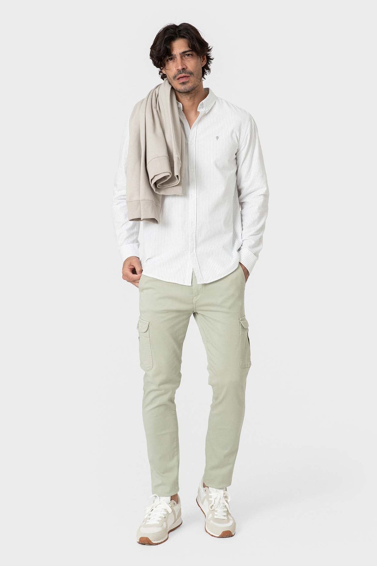 camisa oxford rayas — imagen 3