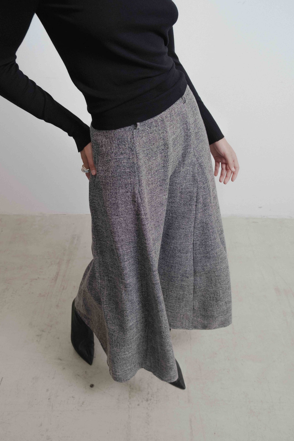 FALDA MIDI ESTRUCTURA