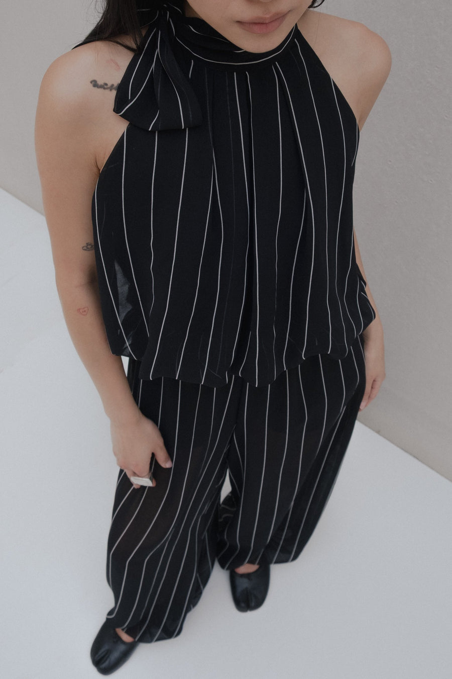 PANTALÓN BOMBACHO RAYAS