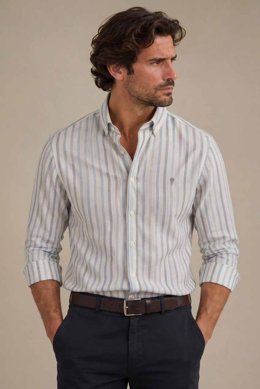 Camisa oxford raya diplomática · vista 2