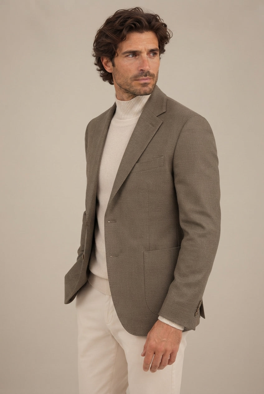 Chaqueta casual verde · vista 2