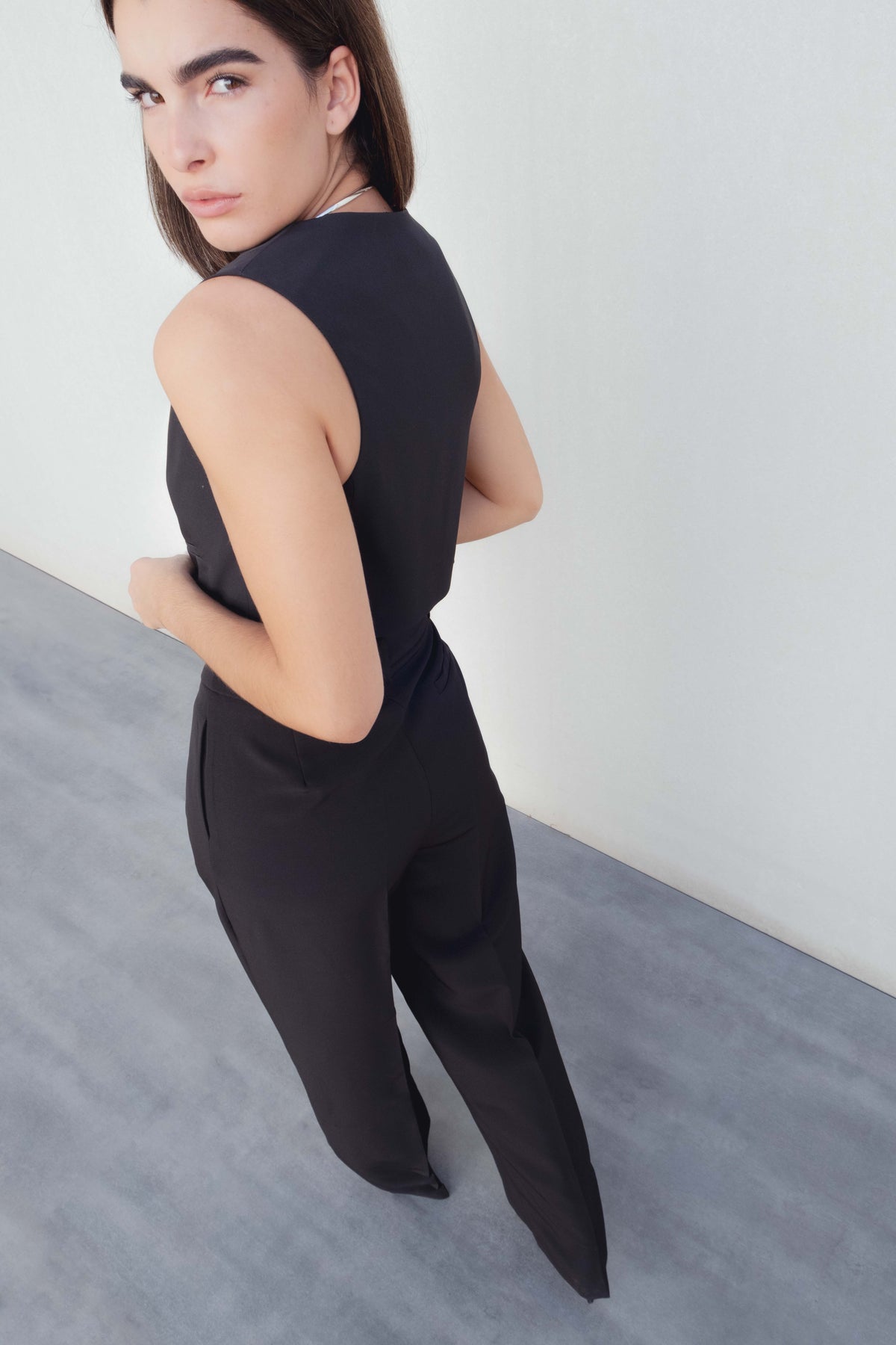 PANTALON PLIEGUES