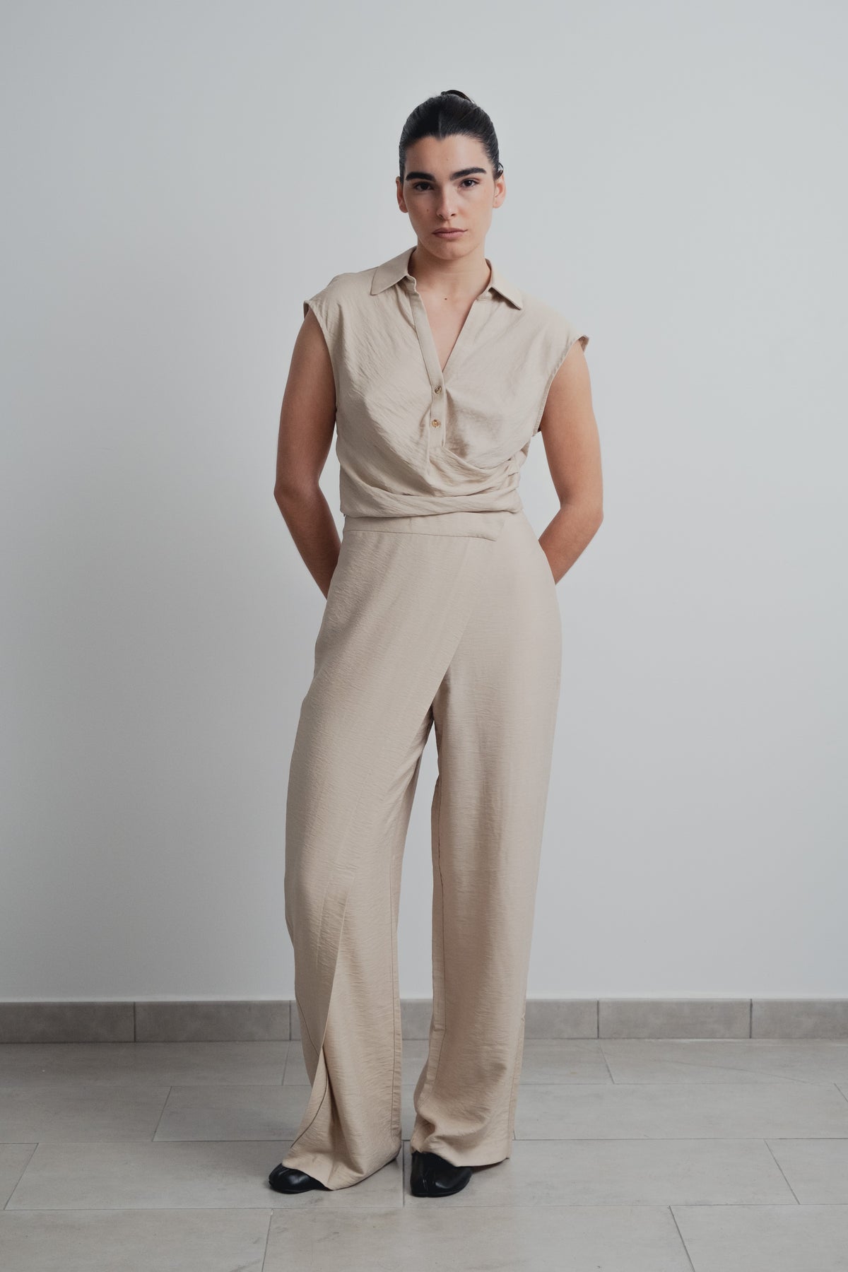 CAMISA CROPPED CRUZADA