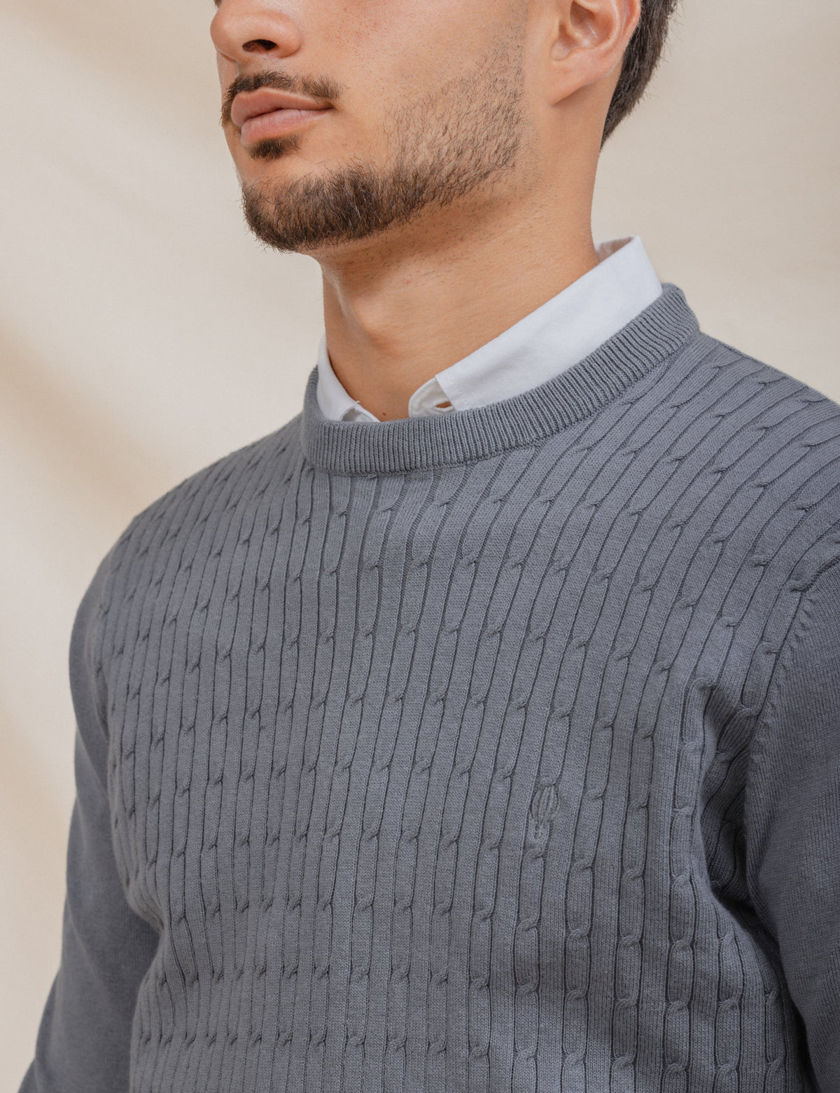 Jersey nudos cuello caja · vista 5